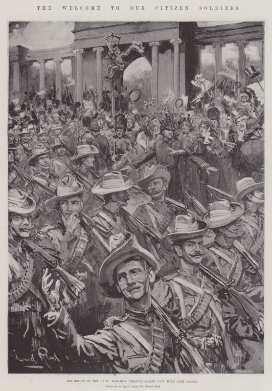 The Welcome to Our Citizen Soldiers by Edward Read