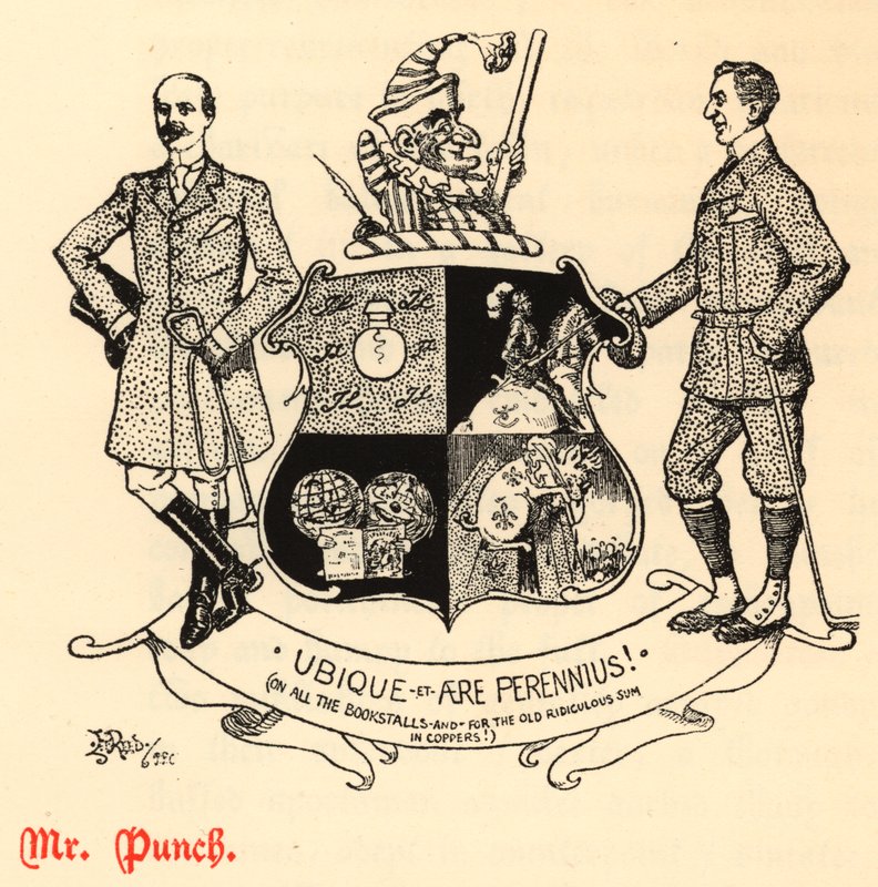 Mr Punch (engraving) by Edward Tennyson Reed