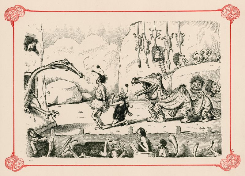 Primeval Pantomine by Edward Tennyson Reed