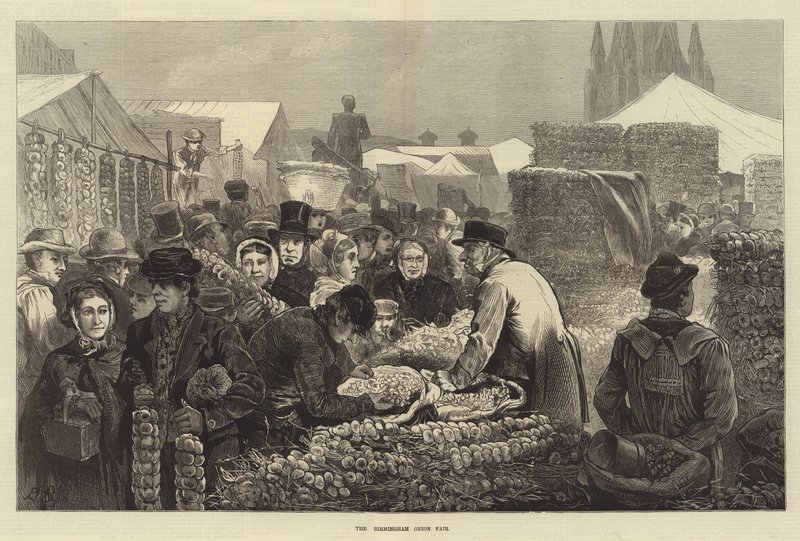 The Birmingham Onion Fair by Edwin Buckman