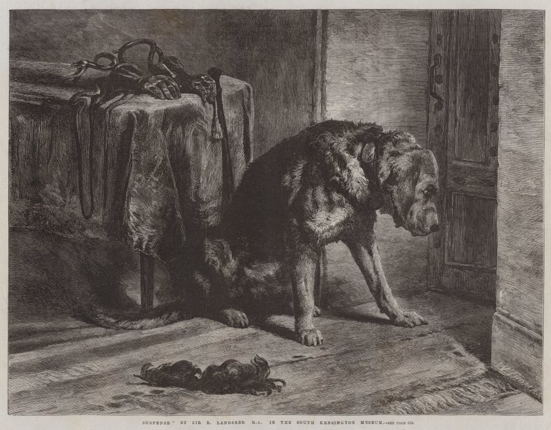 Suspense by Edwin Landseer
