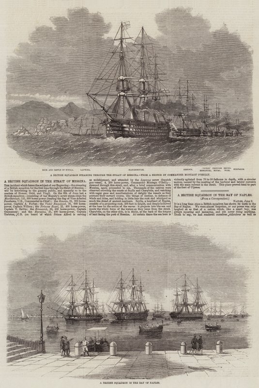 A British Squadron in Italy by Edwin Weedon