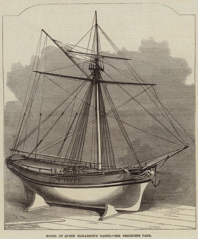 Model of Queen Elizabeth