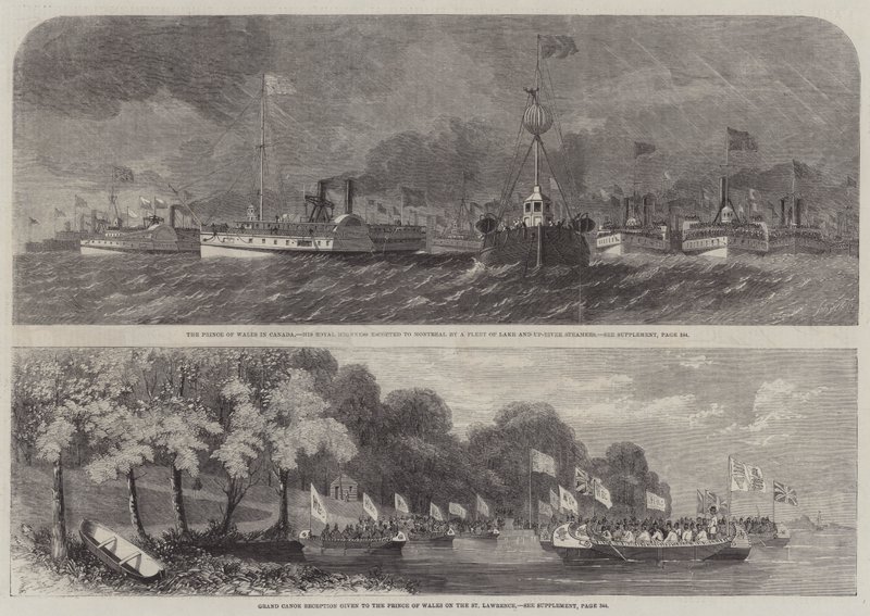 Royal Visit to Canada by Edwin Weedon