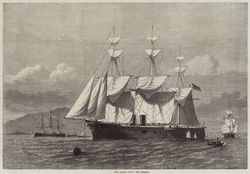 The British Navy, the Present by Edwin Weedon