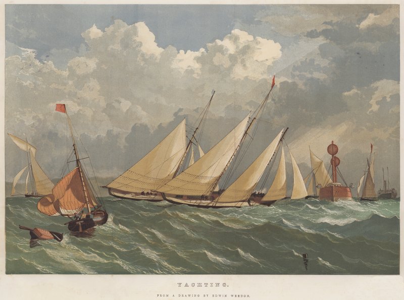 Yachting by Edwin Weedon