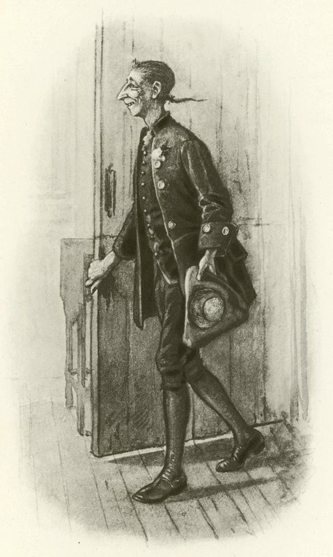 Ichabod Crane by Edwin Austin Abbey