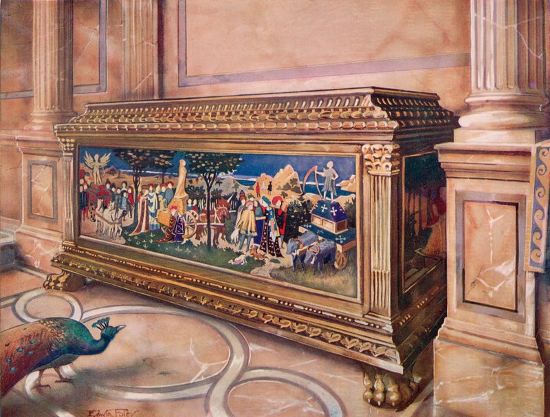 Marriage Coffer or Cassone by Edwin John Foley