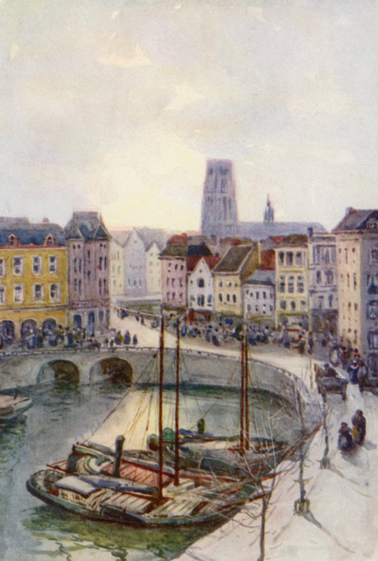 The Rhine: Rotterdam by Effie Jardine