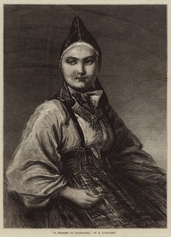 A Peasant of Dalecarlia by Egron Sellif Lundgren