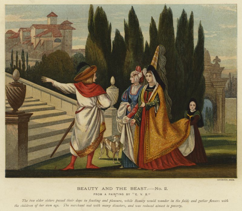 Scene from Beauty and the Beast by Eleanor Vere Boyle