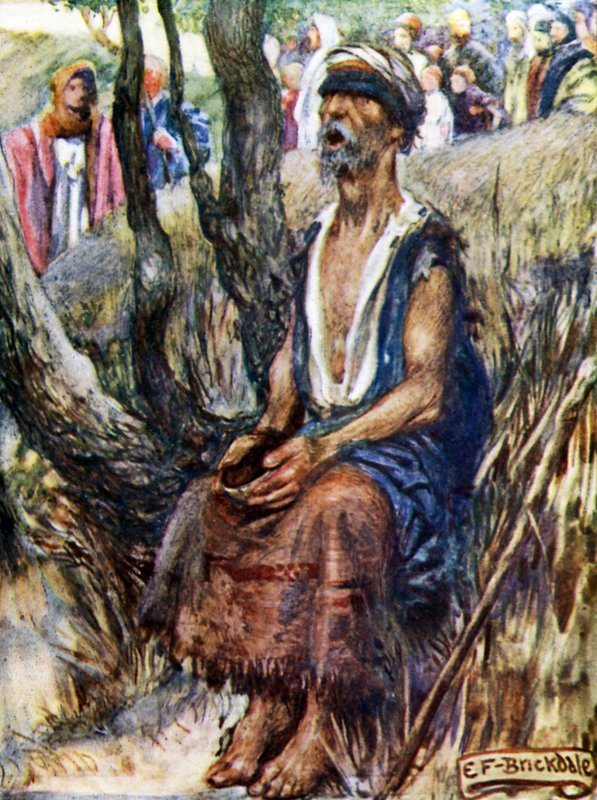 Blind Bartimaeus by Eleanor Fortescue Brickdale