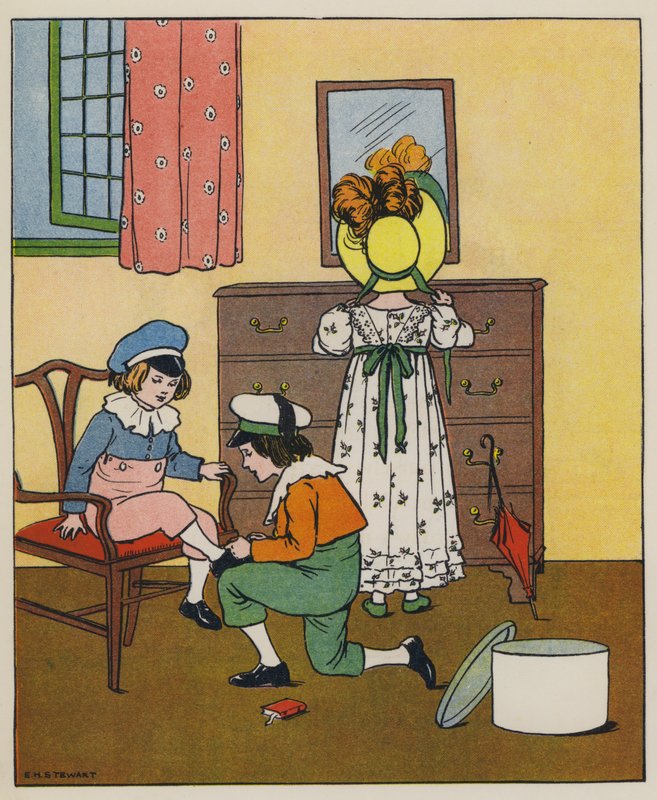 Sunday, Dressing Time by Elise H. Stewart