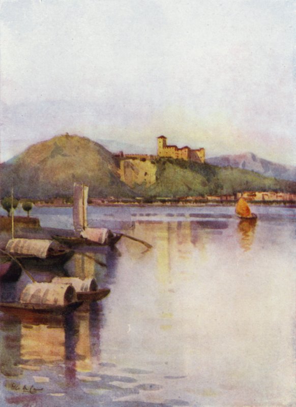 Angera, Lago Maggiore by Ella Du Cane