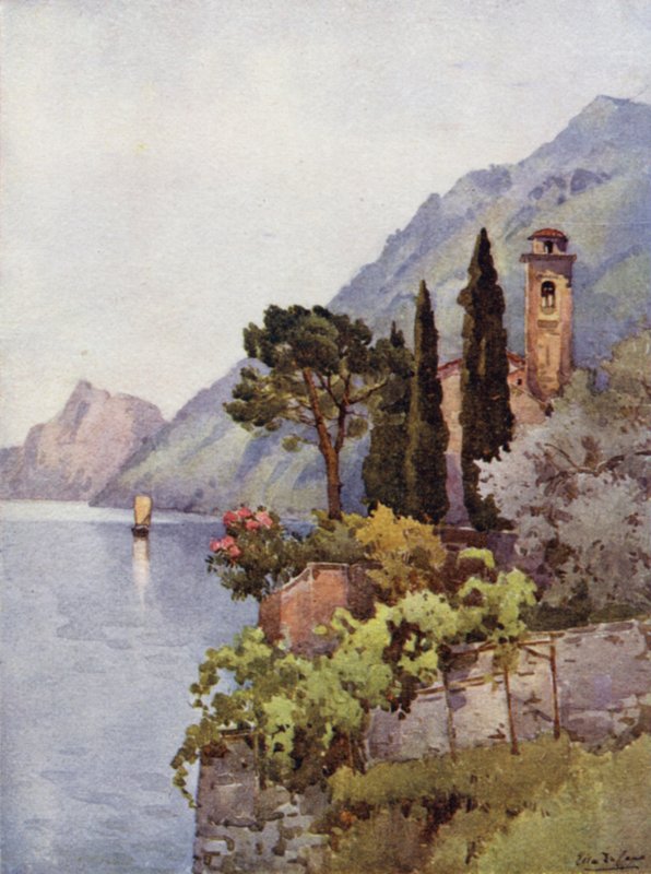 Oria, Lago di Lugano by Ella Du Cane