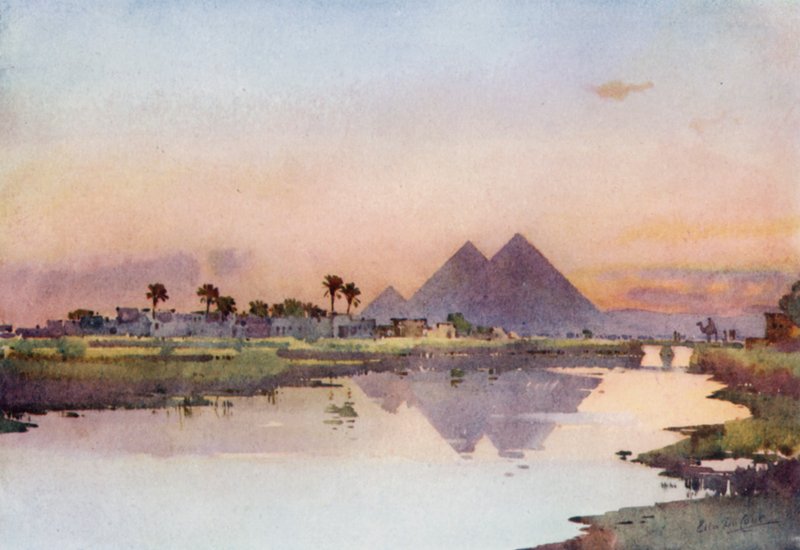 The Second Pyramid, Giza by Ella Du Cane