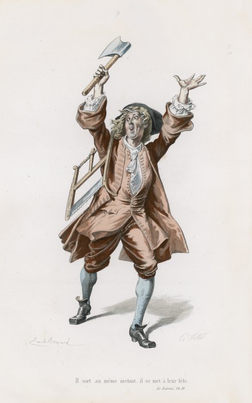 Le Lutrin, Ch II by Emile Antoine Bayard