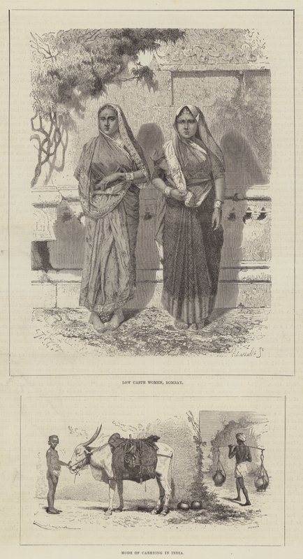 Scenes in India by Emile Theodore Therond