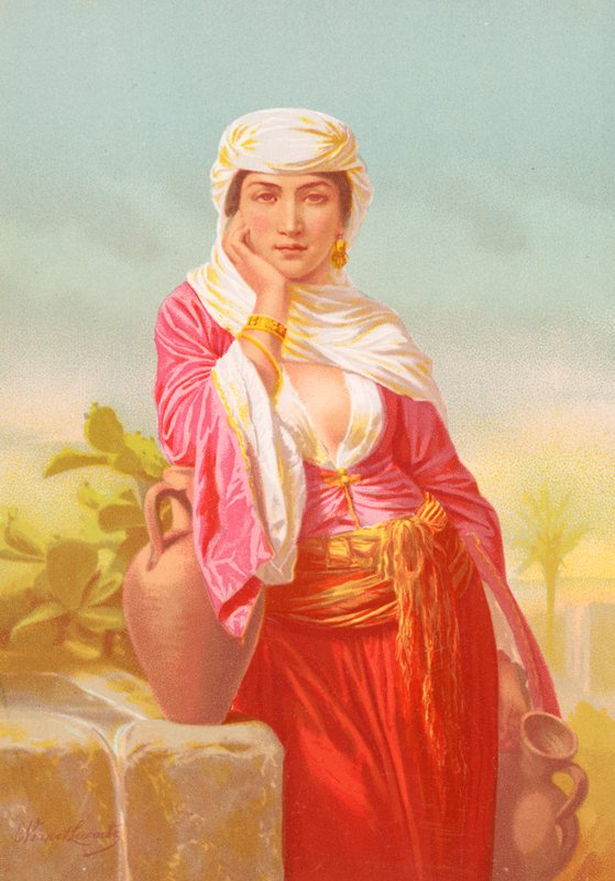 The Woman of Samaria by Emile Jean Horace Vernet