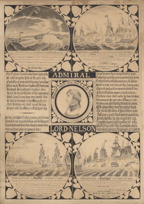 Admiral Lord Nelson by English School