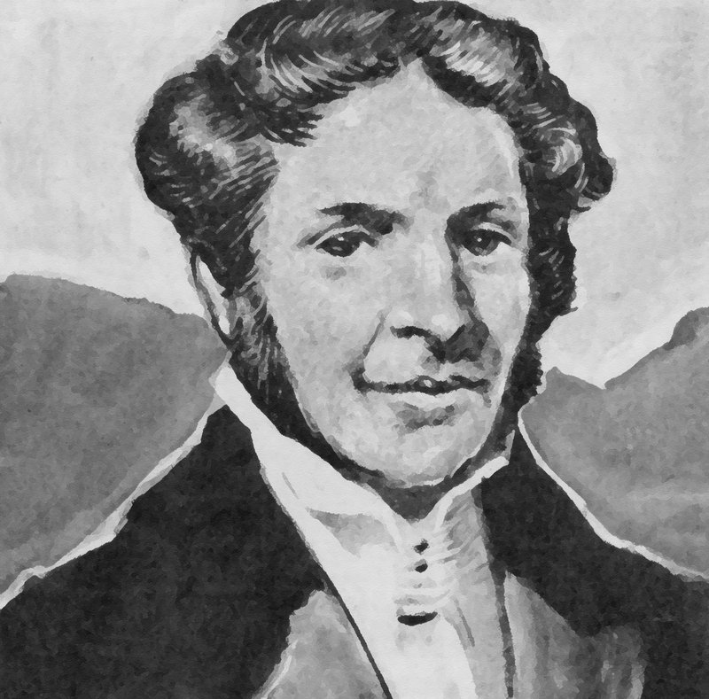 Dr. Gideon Mantell, geologist and palaeontologist by English School