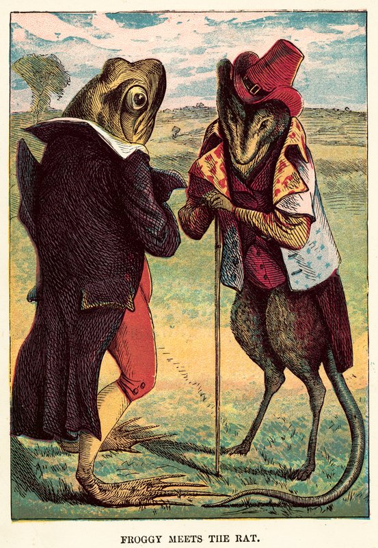 Froggy Meets the Rat by English School
