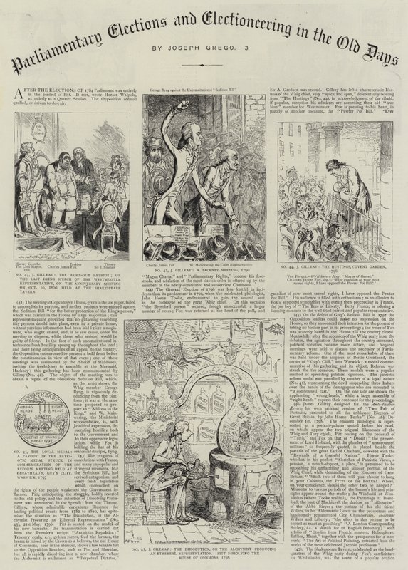 Parliamentary Elections and Electioneering in the Old Days by English School