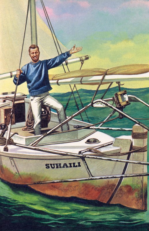Robin Knox-Johnston, First to Sail Round the World Non-Stop by English School