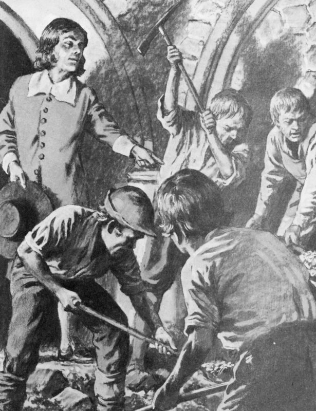 Samuel Pepys attempting to find John Barkstead