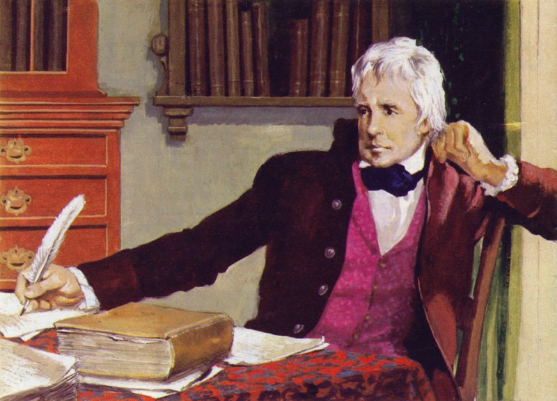 Sir Walter Scott by English School