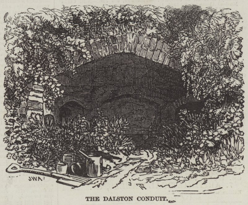 The Last of the Old London Conduits, at Dalston, in the Parish of Hackney by English School