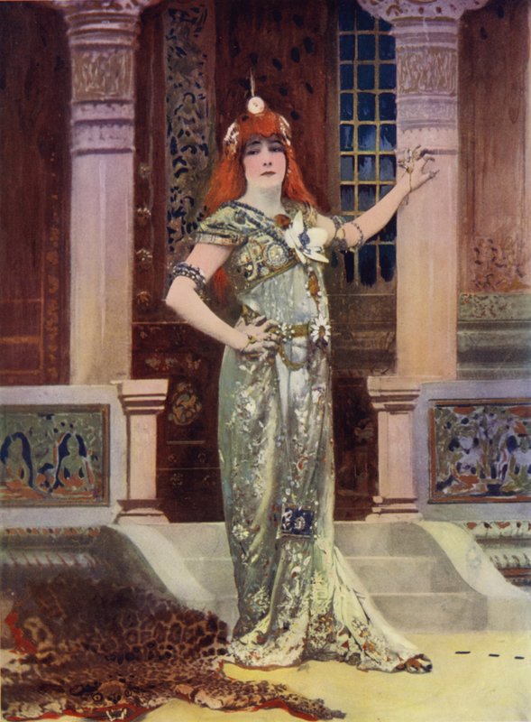 Madame Sarah Bernhardt in Iseyl by English Photographer
