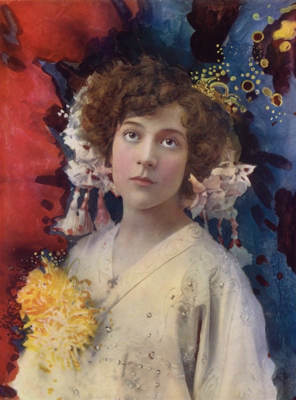 Miss F. Collingbourne in San Toy by English Photographer