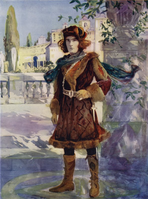 Mr H B Irving in As You Like It by English Photographer