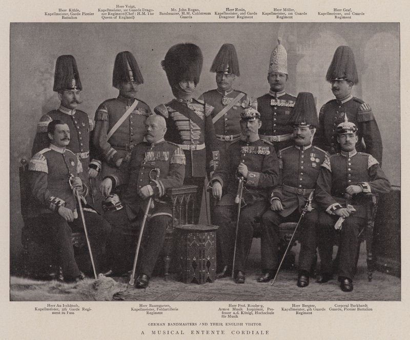 A Musical Entente Cordiale by English Photographer