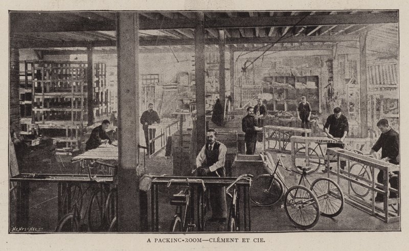 A Packing-Room, Clement et Cie by English Photographer