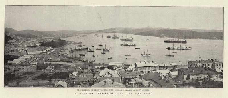 A Russian Stronghold in the Far East by English Photographer