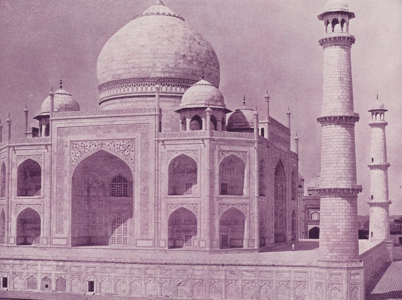 Another View of the Taj Mahal by English Photographer