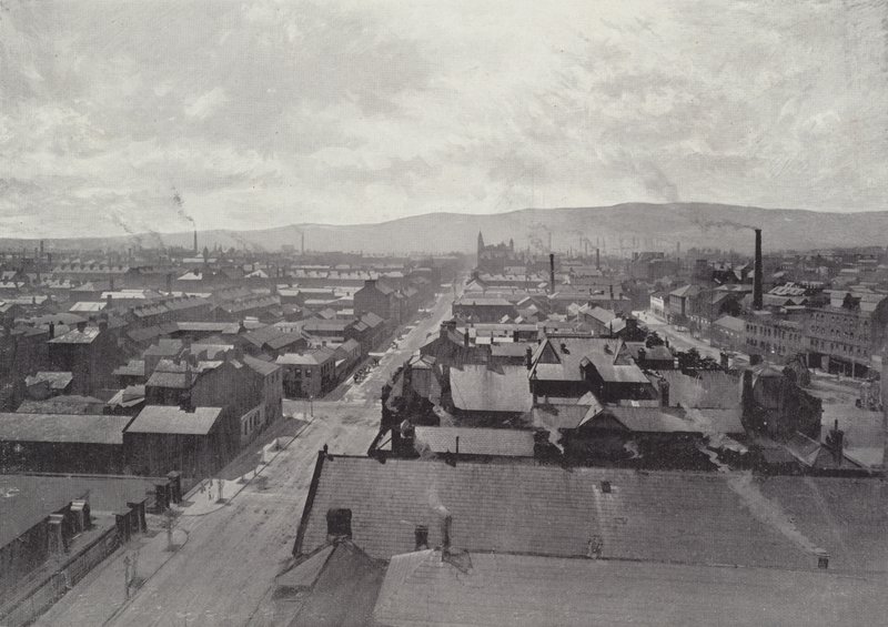 Belfast, Panoramic View by English Photographer