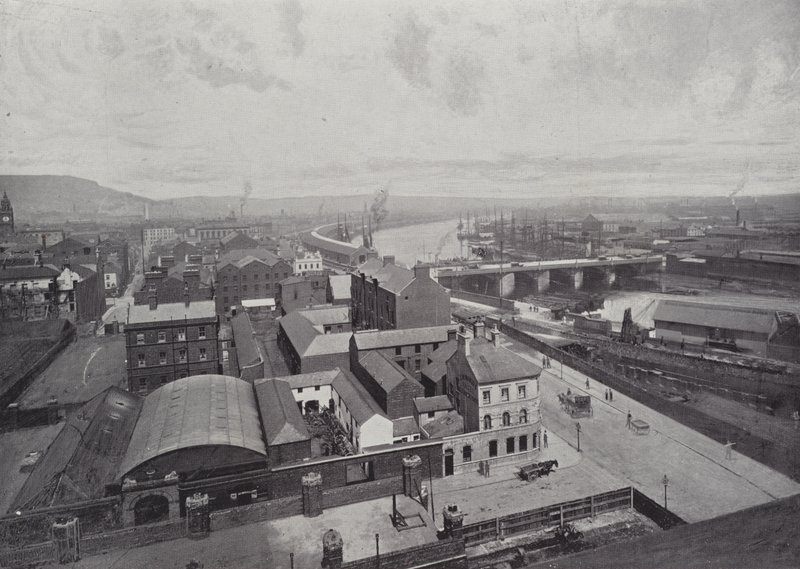 Belfast, Panoramic View by English Photographer