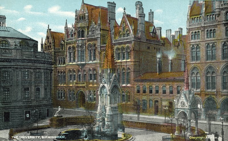 Birmingham University by English Photographer