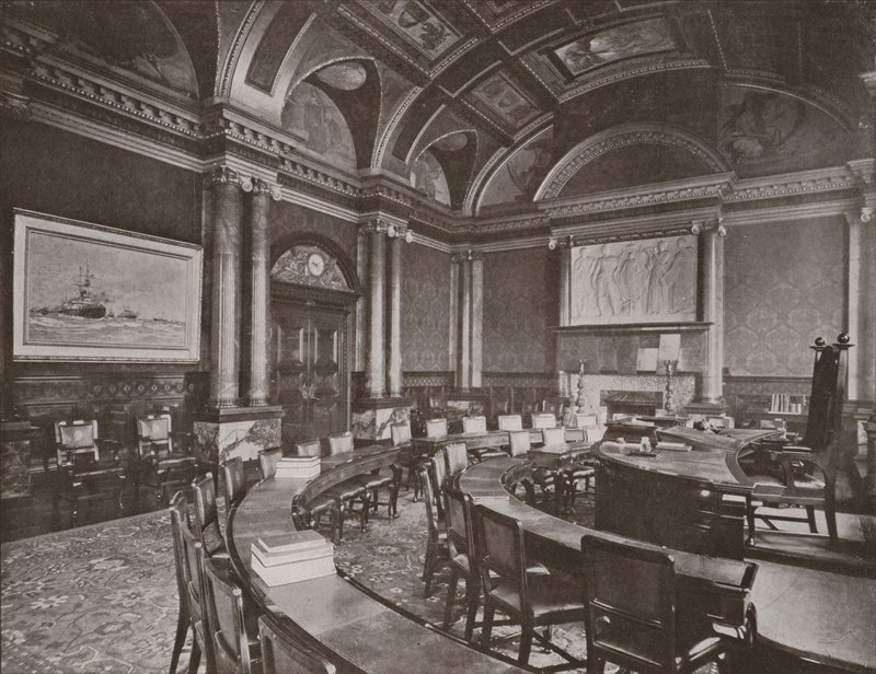 Board Room, Lloyds Registry, Fenchurch Street by English Photographer