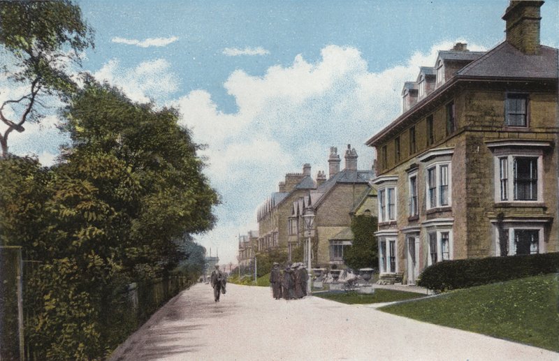 Buxton, The Broad Walk by English Photographer