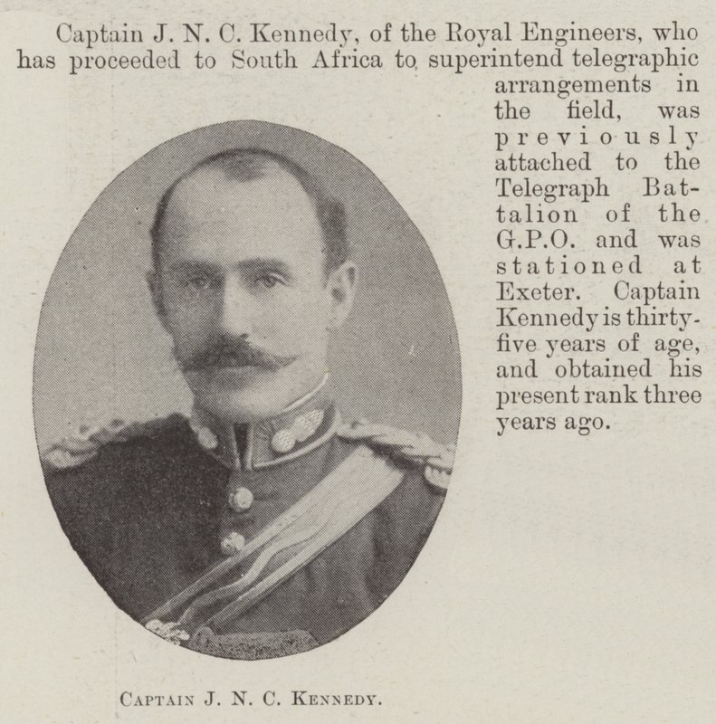 Captain J N C Kennedy by English Photographer