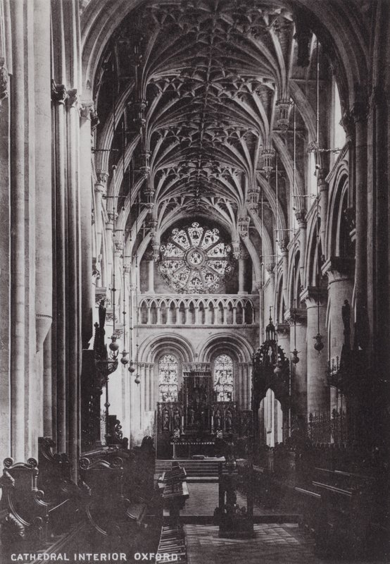 Cathedral Interior, Oxford by English Photographer