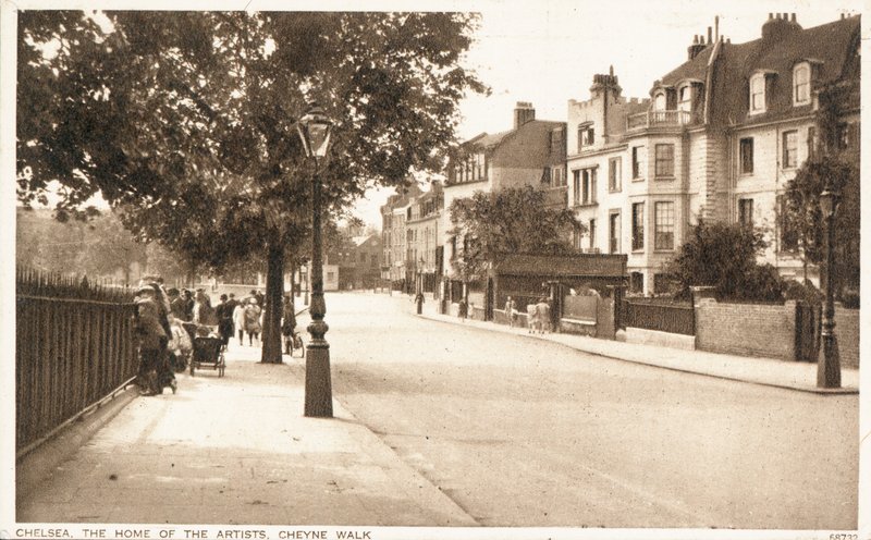 Cheyne Walk, Chelsea by English Photographer