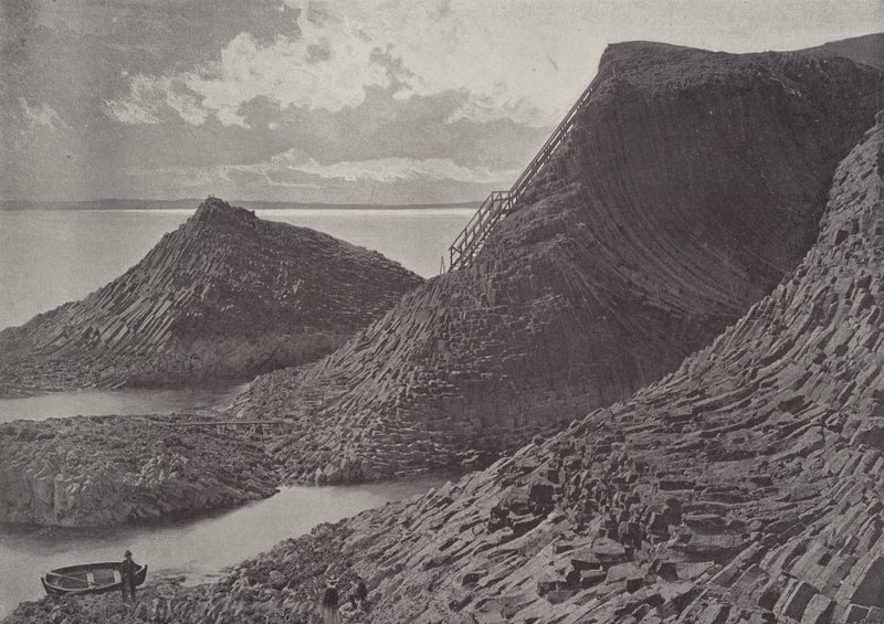 Clam-Shell Cave, Staffa by English Photographer