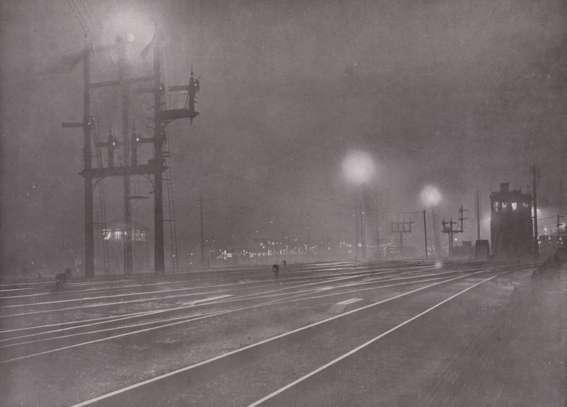Clapham Junction at Night by English Photographer