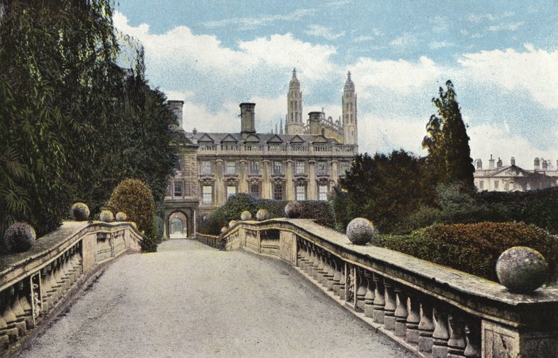 Clare College and Bridge by English Photographer