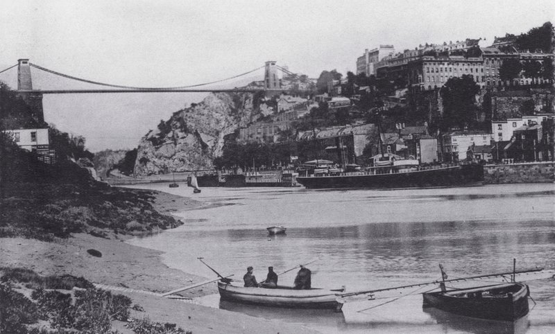 Clifton and Suspension Bridge by English Photographer